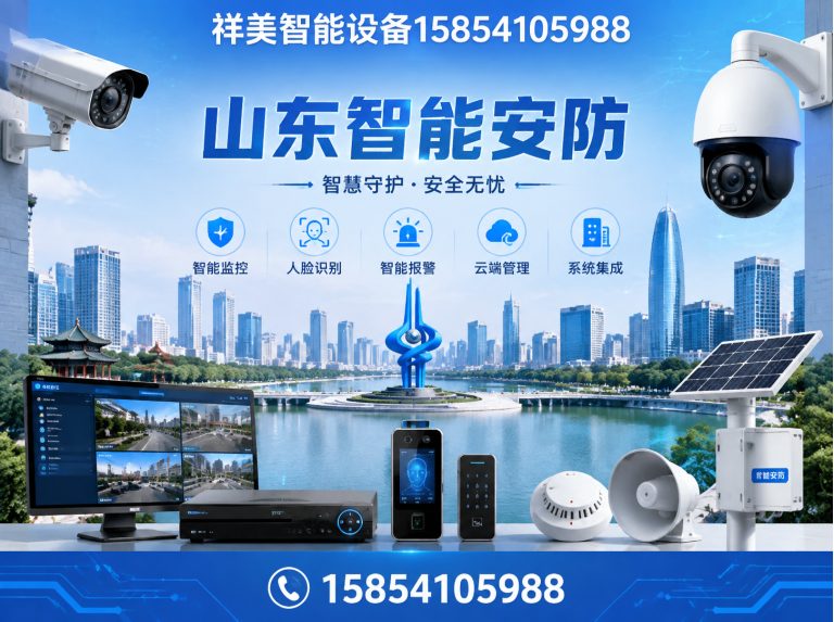 山东山东智能安防展示图